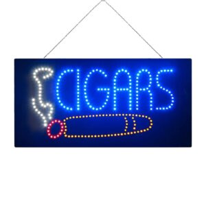 LED Cigars Sign, 24″×12″