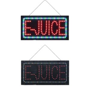 LED E-Juice Sign, 19″×9.5″