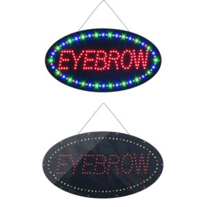 LED Eyebrow Sign, 19″×9.5″