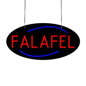 LED FALAFEL Neon Sign, 20”x10”