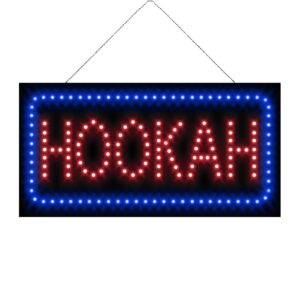 LED Hookah Sign, 19″×9.5″