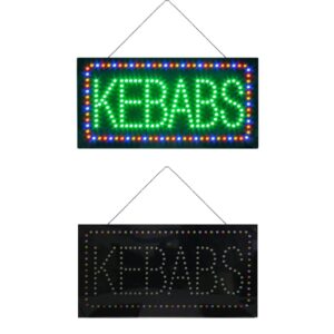 LED Kebab Sign, 19″×9.5″