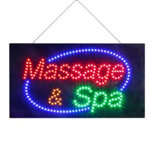 LED Massage SPA Sign, 27″×15″