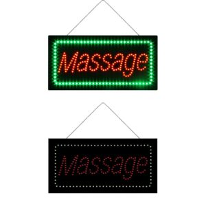 LED Massage Sign, 19″×9.5″