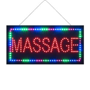 LED Massage Sign, 19″×9.5″