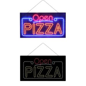 LED Open Pizza Sign Pizzeria, 27″×15″