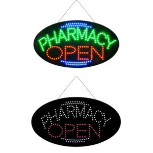 LED Pharmacy Sign, 19″×9.5″