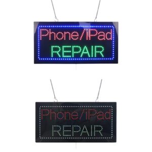 LED Phone Pad Repair Sign, 24″×12″