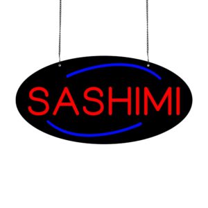 LED SASHIMI Neon Sign, 20”x10”