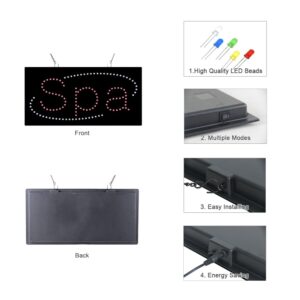 LED SPA Sign, 19″×9.5″