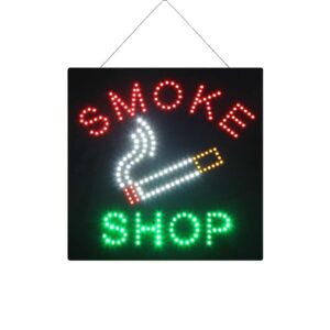 LED Smoke Shop Sign, 24″×24″