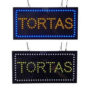 LED Tortas Sign, 19″×9.5″