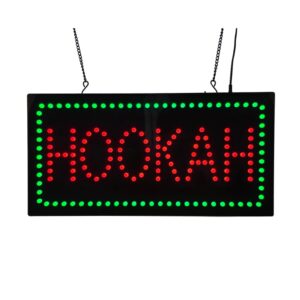 LED Hookah Sign, 19″×9.5″