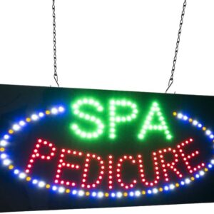 LED SPA Pedicure Neon Sign, 19″ x 9.5″