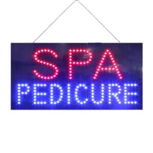 LED SPA Pedicure Neon Sign, 19″ x 9.5″