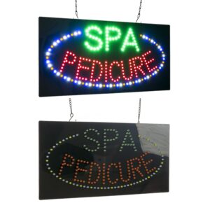 LED SPA Pedicure Neon Sign, 19″ x 9.5″