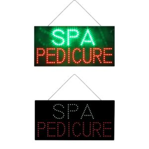 LED SPA Pedicure Neon Sign, 19″ x 9.5″