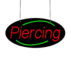 LED Piercing Neon Sign, 20″×10″